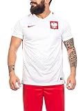 Nike 2016-2017 Poland Home Football Soccer T-Shirt Jersey