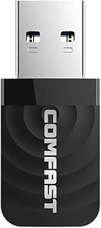 placa de rede sem fio,mewmewcat CF-812AC Adaptador Wi-Fi USB sem fio Gigabit AC 1300Mbps Adaptador Wi-fi 2.4G 5.8GHz Antena da placa de rede PC Receptor LAN Wi fi,Adaptador Wifi