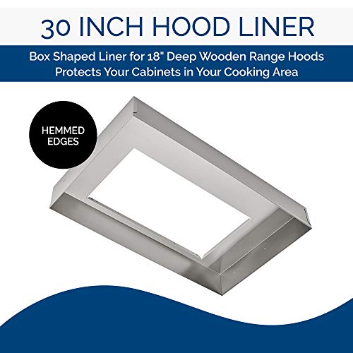 Broan-Nutone Lb30 Box Hood Liner For Kitchen Range Hoods, Silver, 30 #TOP2