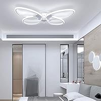 WOQuju Moderne plafondlamp kleuterschool lamp unicorn plafond roze tekening dimmen verlichting jongen meisje kamer LED-verlichting kinderkamer lampenkap interieurdecoratie lamp woonkamer eetkamer