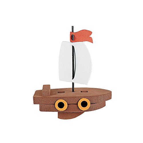 Fun Express 3D Floating Ship Craft Kit (1 Dozen)
