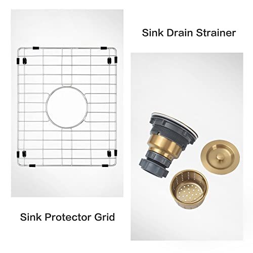 Lonsince Bar Sink,Undermount Bar Sink 16 X 18 Inch,Small Rv Sink,Small Bar Sink,White Bar Sink,Granite Undermount Sink,Quartz Classic Kitchen Sink White #TOP4