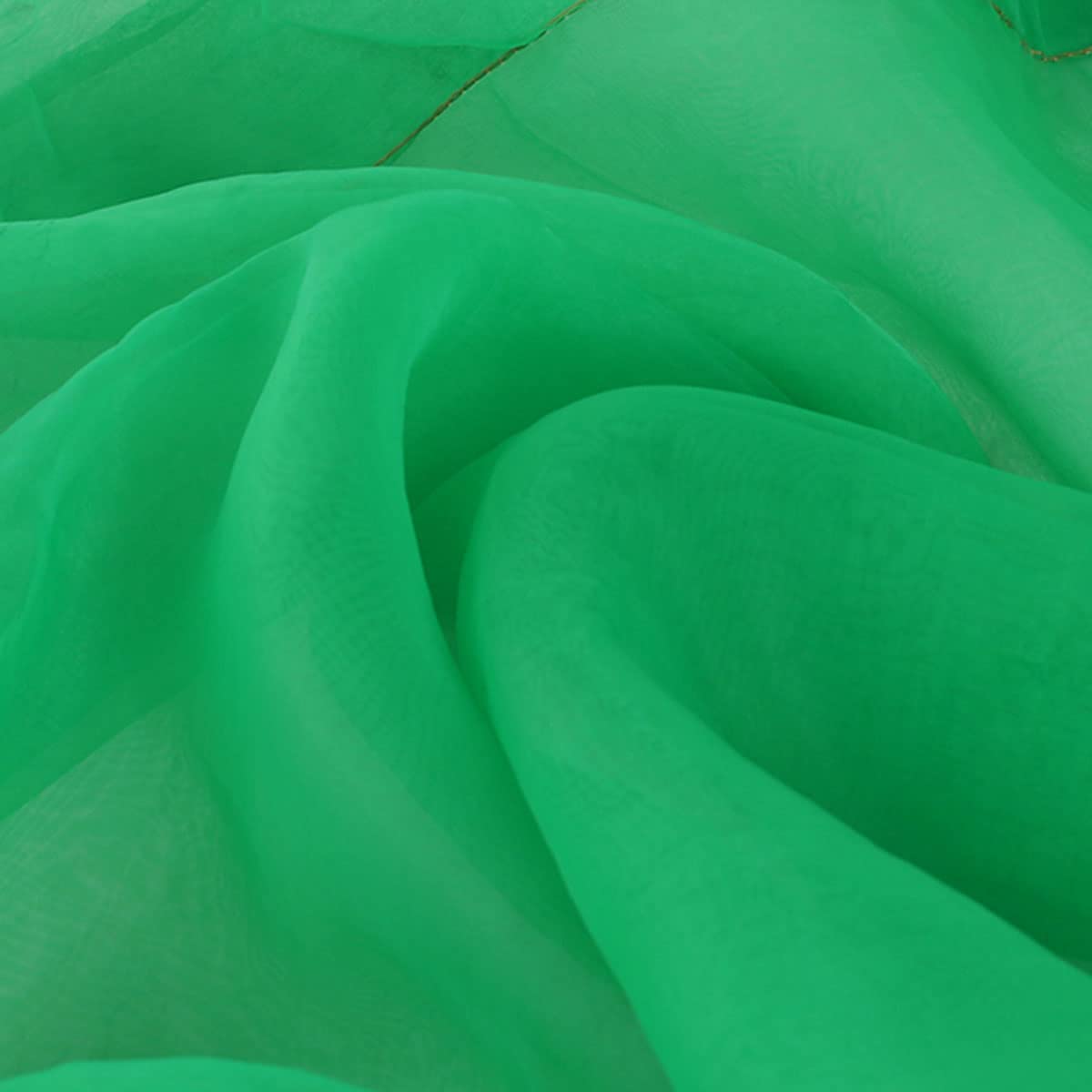 organza, Voile del tutú de la tela organza for el vestido, boda, decoraciones caseras, luz(Dark Green)