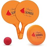 raquetas playa velcro Juguete de playa para niños y adultos - Libres de BPA. Su material plástico resiste agua y rayos solares aumentando su durabilidad y facilidad de limpieza.