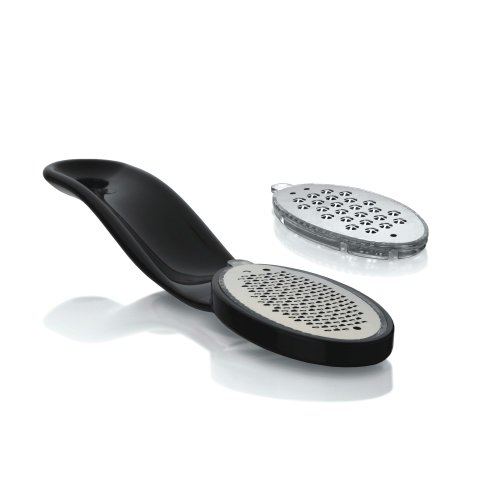 Microplane Personal Care XL de Pro Soporte Lima  Negro, 23 cm x 5 cm