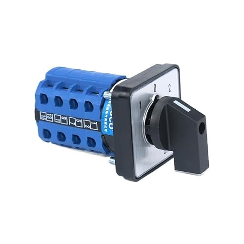 AUOQKQUT SZW26/LW26-20 LW28-20 D404.4 ON-OFF-ON Manual Power Cut Off Cam Selector LW39B Switch On 20A 660V 64x64mm