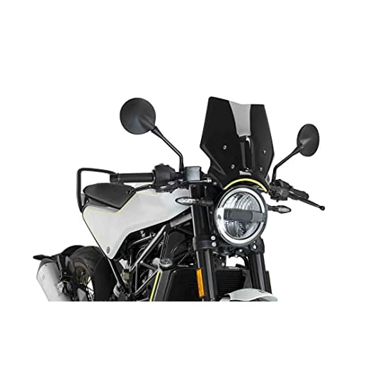 Puig vindruta naken ny generation sport 9702N Svartpilen, Husqvarna Vitpilen 401 17–19'
