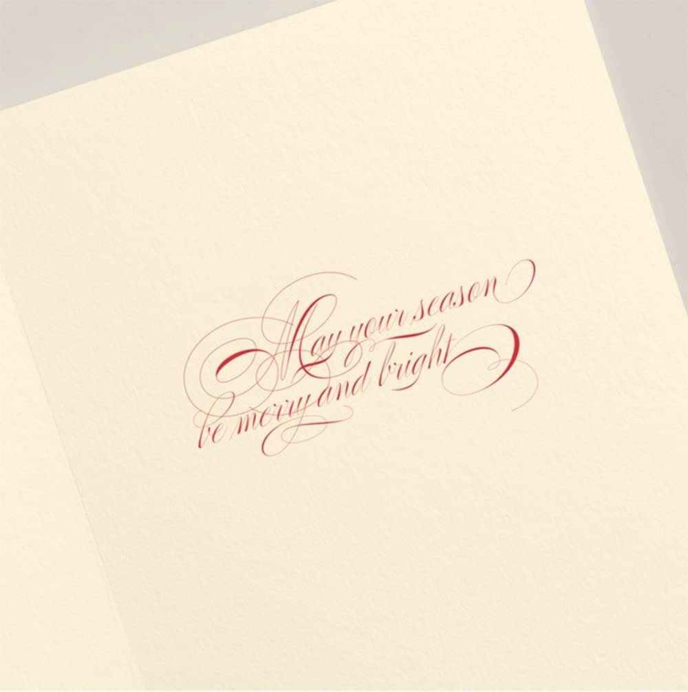 Crane & Co. Christmas Morning Tree Holiday Greeting Cards