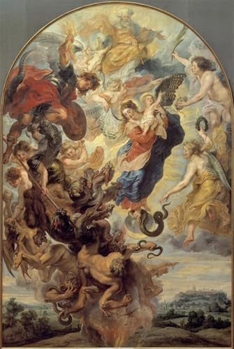 Toile Peter Paul Rubens La Femme Apocalyptique, impression d'art premium pour décoration