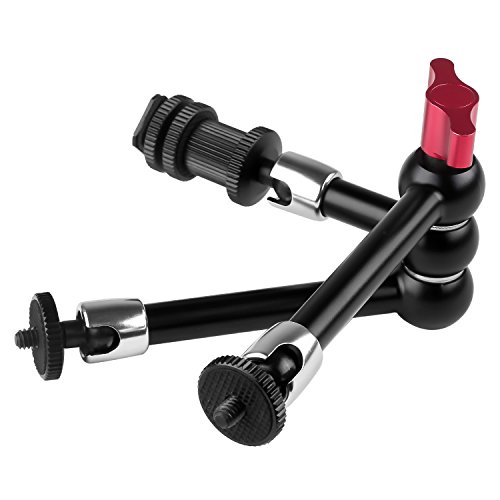 pangshi Magic arm with 3 arms Compatible with Cameras camcorders