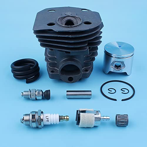Foro cilindro: 44 mm Kit pistone cilindro per Jonsered CS 2149 CS 2150 CS 2152 CS 2153 (44mm) motosega 503-86-99-71,503869903