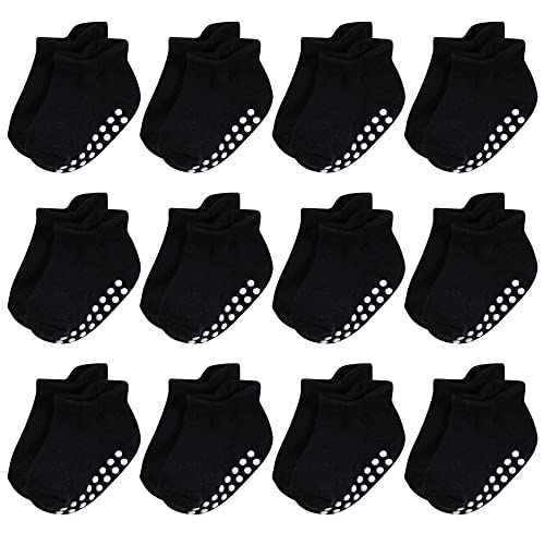 Image of Hudson Baby Unisex Baby Non-Skid No-Show Socks