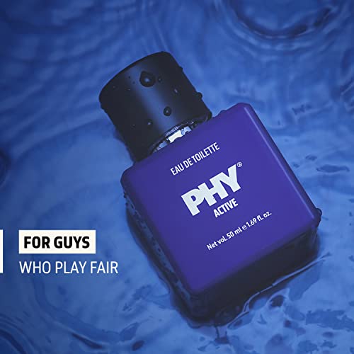 Image of Phy Eau de toilette Fragrance Spray for Men, 50ml - Active