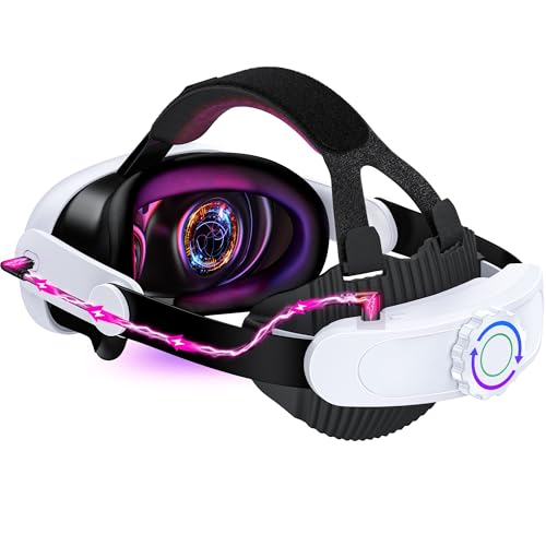 Elekasumi wbhXgbv Meta Quest 3/3s & Quest 2ΉXgbv 10000mAhobe[ mu ꂽT|[g ͌y ԃvCɍœK Y^fUC KVR wbhZbgANZT[