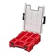 QBRICK SYSTEM Werkzeugkoffer Werkzeugkasten Leer Werkzeugkiste ONE Organizer M Plus 2.0 RED Ultra HD Rot 275 x 375 x 130 mm