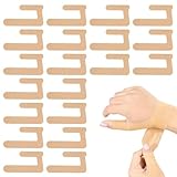 20 Stück Kinesiotapes Vorgeschnitten Atmungsaktiv Elastisches Handgelenk Tape, Kinesiotapes Für Fingerschutz & Handgelenk, Gelenkstabilität & Beugt Verstauchungen(Hautfarbe)