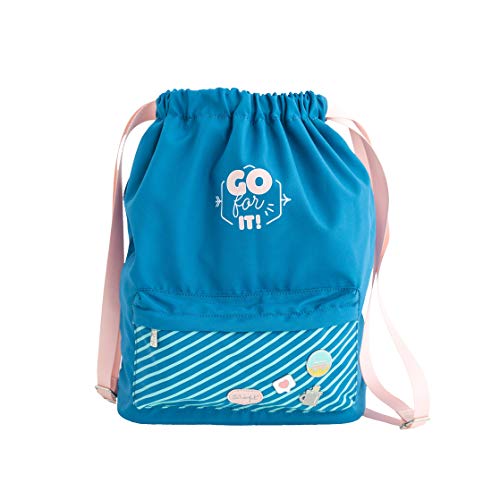 Mr. Wonderful Sack Bag Go for it  Multicolor  Talla única