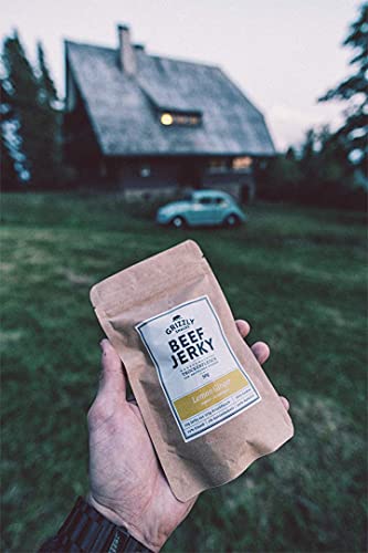 Beef Jerky Grizzly Snacks aus deutschem Rindfleisch