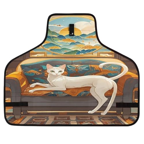 Delantal de trabajo BTCOWZRV Shiba Inu de fieltro miniatura 1