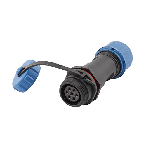 Conector de aviación SP1311/S 7 polos AC 500V miniatura 1