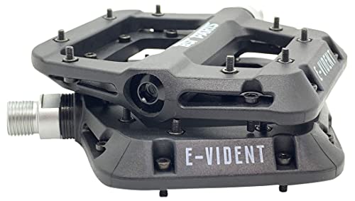 Pédales BST-PARTS E-VIDENT pour éviter les glissades en vélo noir