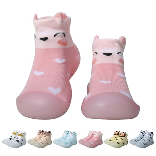 EDOTON Zapatos para Gatear Zapatillas para Caminar Bebés Niñas Zapatos Calcetines Zapatillas de Suela Blanda Antideslizantes Zapatos de Suelo para Bebés (Zorro,9-12 Meses,20/21) EDOTON Zapatos para Gatear Zapatillas para Caminar Bebés Niñas Zapatos Calcetines Zapatillas de Suela Blanda Antideslizantes Zapatos de Suelo para Bebés (Zorro,9-12 Meses,20/21)