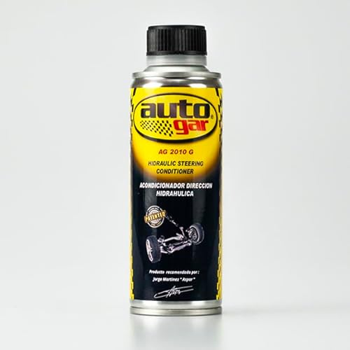 AUTO-GAR | HIDRAULIC STEERING CONDITIONER | Acondicionador dirección hidráulica | Disminuye ruidos y temperatura | Todo tipo de vehículos (250 ml)