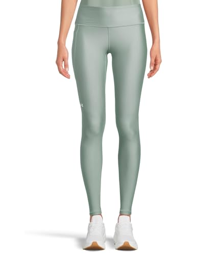 Image of Under Armour Womens HeatGear Armour High Waisted Pocketed No-Slip Leggings