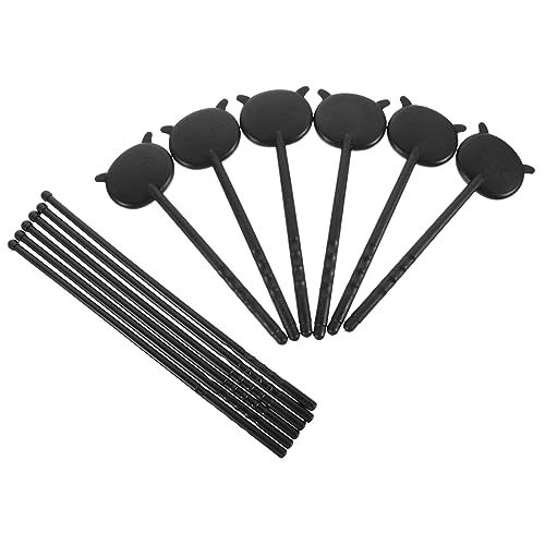 FOYTOKI Heavy Duty Eye Exam Kit Black Mini Hand Pointers for Eye Chart Portable Eye Occluder Tool