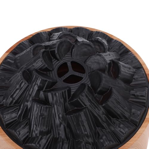 Difusor aromático eléctrico Jiawu 300ml diseño campfire miniatura 7