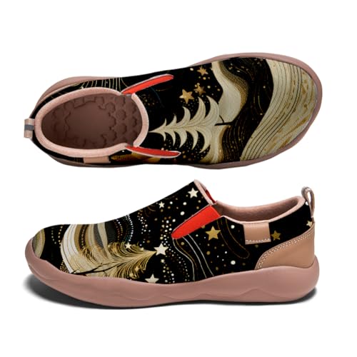 Kid's Art Painted Shoes Slip On Round Toe Casual Loafers Lightweight Comfort Fashion Travel Sneakers3