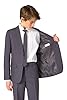 Opposuits Teen Boys Charcoal Formal Suit Set – Bla... #4