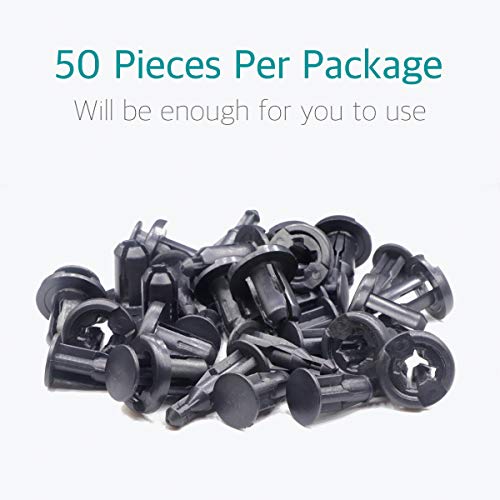 Lantee Car Clips For Honda - 50 Pieces 10Mm Hole Plastic Push Rivet Clips For 91503-Sz5-003 #TOP5