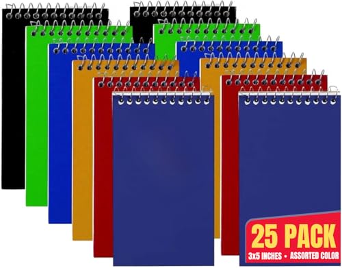 Blocs-notes petits formats lignés 75 feuilles pour bureau et études