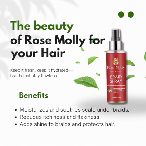 Spray para trenzas 4.11 oz para cabello miniatura 2