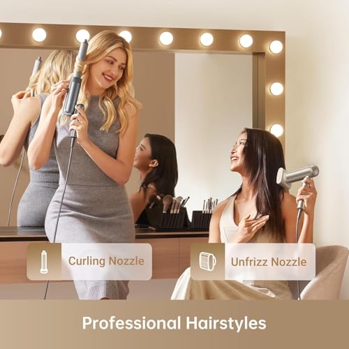 Image of Dreame Pocket High-Speed ​​Hair Dryer, 3 Foldable Shapes, 300g, 110,000rpm Motor, 300 Million Negative Ions Per Cm, 57C Constant Temperature, 40 Second Drying, Gray