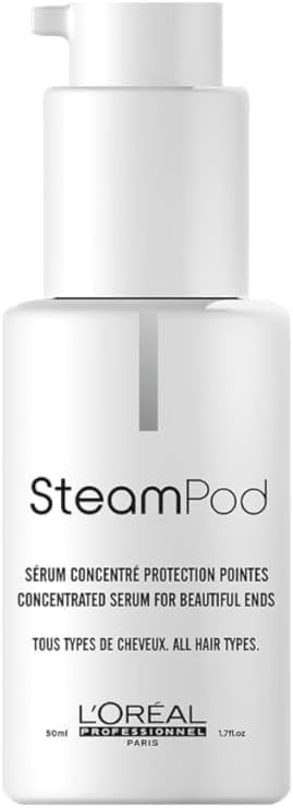 L'Oréal Professionnel Protective Smoothing Serum, For Damaged and Sensitised Hair, SteamPod, 50 ml