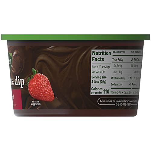 Marzetti Chocolate Dip | No High Fructose Corn Syrup | 13.5 Oz | Case Of 6 #TOP5