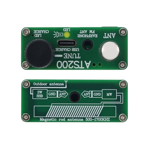Radio portátil Bluetooth con pantalla táctil 2.4 pulg miniatura 2