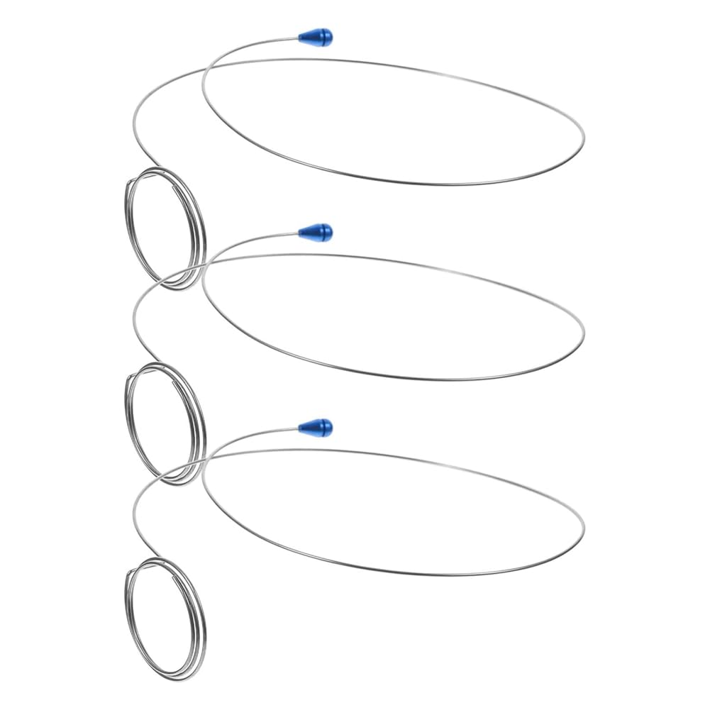 Loufy Cord Holders 3Pcs Stainless Steel Wire Eye Loupe Eyeglasses Holder Band Magnifier Bracket Watch Magnifier Holder Easy Install