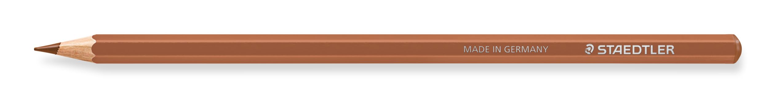 Staedtler Design Journey 146C-73 Colouring Pencils, Burnt Siena, Highly Pigmented, Soft Lead, Wood from PEFC-Certified Forests, Hexagonal Shape, 6 Colouring Pencils in Folding Box