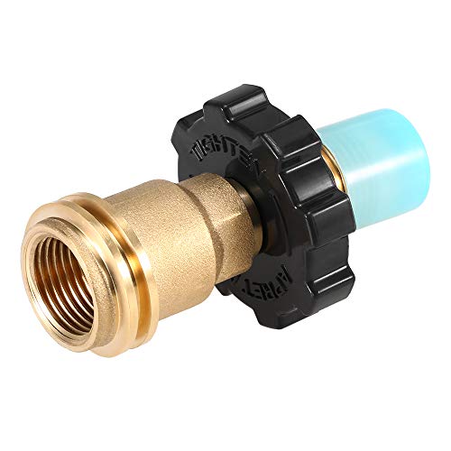 Adaptador, Romacci Adaptador do tanque de propano Válvula reguladora de latão sólido Tanque POL de s