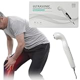 Generico Massaggiatore per articolazioni muscolari e Sollievo dal Dolore con Fisioterapia ad ultrasuoni, impacco Caldo a Temperatura costante, Regolabile da 5 a 15 Minuti, Area Efficace di 4c㎡