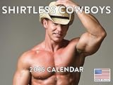 Shirtless Cowboy Calendar 2025 Sexy Men Monthly Wall Calender 12 Month