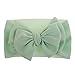 Produktbild Lazzboy 1 Stück Baby Kleinkind Mädchen Bowknot Stirnband Stretch Haarband Headwear Süßes Kinder Kopfband Haarbänder Kopftuch(F)