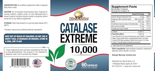 Rise-N-Shine CAT-GOD Catalase Supplement