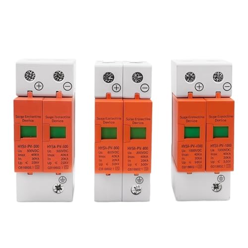 Parasurtenseur DC 500V 2P pour kit solaire thermique et photovoltaïque 20-40KA