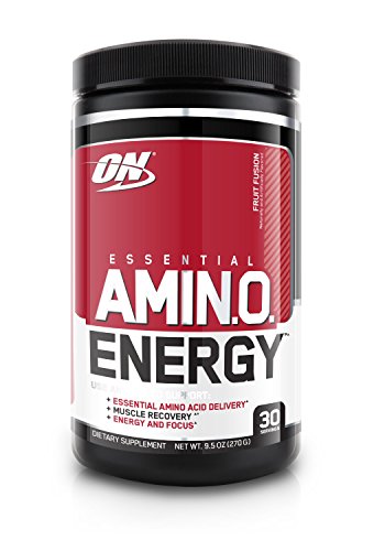 Optimum Nutrition Essential Amino Energy, Fruit Fusion, Keto Friendly Preworkout and Essential Amino