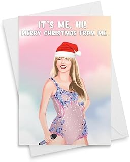 Merry Christmas Card! Funny Christmas Card for Daughter, Swifty Christmas Card, Folklore for Her, Funny Holidays, Humor [00167] - MX