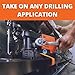 Fein JMC Magforce 90 Magnetic Base Drill with Brushless Motor for Work in Hard-to-Reach Areas - 1,200W, 1-3/8